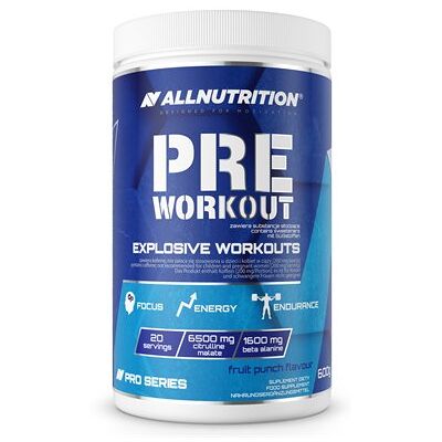 Allnutrition Pre Workout Pro Series 600g Guma Balonowa Allnutrition Pre Workout Pro Series 600g Guma Balonowa