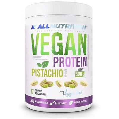 Allnutrition Wegańskie Białko, Pistacja - 500g Allnutrition Wegańskie Białko, Pistacja - 500g