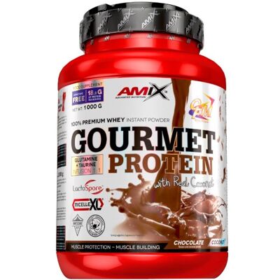 Amix Gourmet Protein 1 Kg - Proteiny Premium - Wspiera Wzrost Mięśni Amix Gourmet Protein 1 Kg - Proteiny Premium - Wspiera Wzrost Mięśni