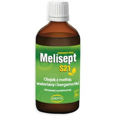 Asepta Melisept S21 Suplementy diety, 30ml na uspokojenie Asepta Melisept S21 Suplementy diety, 30ml na uspokojenie