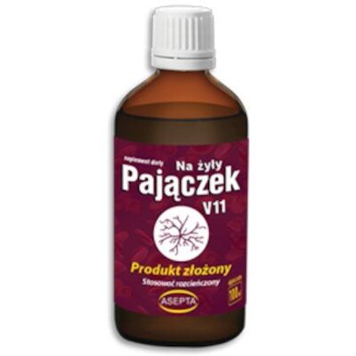 Asepta Pajączek V11 krople Suplementy diety, 100ml Asepta Pajączek V11 krople Suplementy diety, 100ml