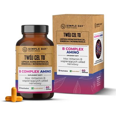 B COMPLEX AMINO - 60 kapsułek B COMPLEX AMINO - 60 kapsułek