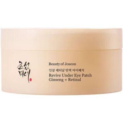 Beauty of Joseon Revive Ginseng+Retinal ujędrniające płatki pod oczy 60szt. Beauty of Joseon Revive Ginseng+Retinal ujędrniające płatki pod oczy 60szt.
