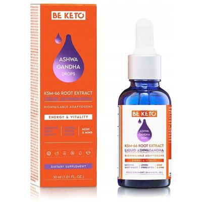 Beketo Ashwagandha Ksm-66 In Drops 30ml Beketo Ashwagandha Ksm-66 In Drops 30ml