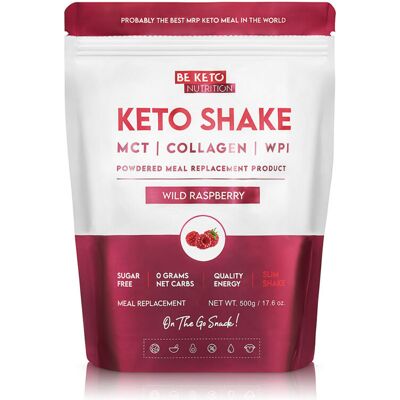 Biogo.pl BeKeto Diet Keto Shake - Dzika Malina 500g - Shake Keto Biogo.pl BeKeto Diet Keto Shake - Dzika Malina 500g - Shake Keto