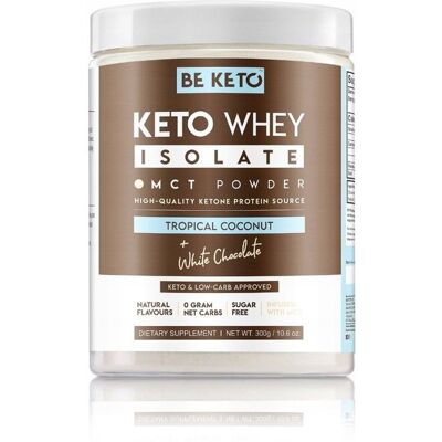 Be Keto - Odżywka białkowa MCT Tropical Coconut Be Keto - Odżywka białkowa MCT Tropical Coconut