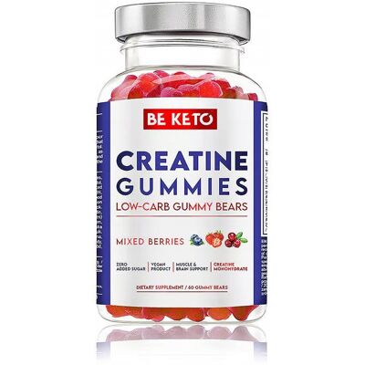 Beketo Keto Creatine Gummies - Mixed Berries 60 Szt. Beketo Keto Creatine Gummies - Mixed Berries 60 Szt.