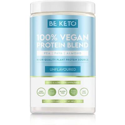 BeKeto WEGAŃSKIE BIAŁKO Bezsmakowe 500g BeKeto WEGAŃSKIE BIAŁKO Bezsmakowe 500g