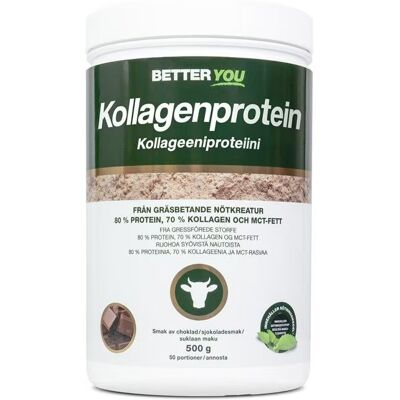 BETTER YOU Białko kolagenowe 500 g - czekoladowe BETTER YOU Białko kolagenowe 500 g - czekoladowe