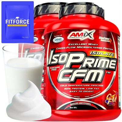 Izolowany Protein Serwatkowy IsoPrime CFM od Glanbia - Naturalny, 90% Czystości - Wzrost Mięśni Izolowany Protein Serwatkowy IsoPrime CFM od Glanbia - Naturalny, 90% Czystości - Wzrost Mięśni