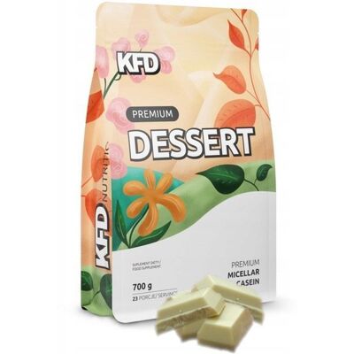Białko Kfd Premium Dessert 700G Biała Czekolada Białko Kfd Premium Dessert 700G Biała Czekolada