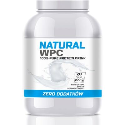 Inny producent Białko Natural WPC pure 900g Inny producent Białko Natural WPC pure 900g
