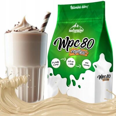 Inny producent BIAŁKO NATURALNE w proszku koncentrat WPC 80 bez dodatków BIAŁA CZKEO 700g Inny producent BIAŁKO NATURALNE w proszku koncentrat WPC 80 bez dodatków BIAŁA CZKEO 700g