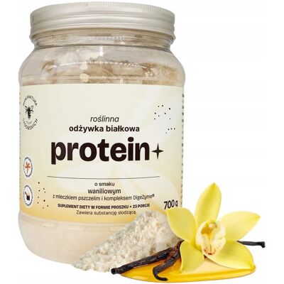 Inny producent BIAŁKO ODŻYWKA BIAŁKOWA protein roślinna 700 g bez cukru wanilia roślinne Inny producent BIAŁKO ODŻYWKA BIAŁKOWA protein roślinna 700 g bez cukru wanilia roślinne