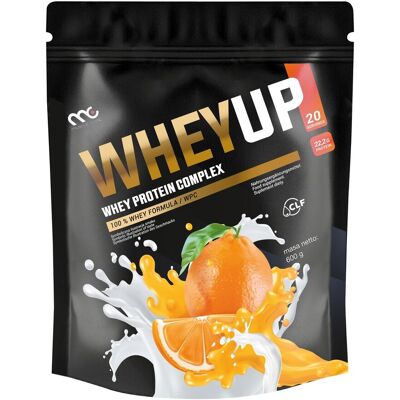 BIAŁKO ODŻYWKA BIAŁKOWA WHEYUP MUSCLE CLINIC 600g SMAK POMARAŃCZA BIAŁKO ODŻYWKA BIAŁKOWA WHEYUP MUSCLE CLINIC 600g SMAK POMARAŃCZA
