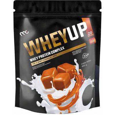 BIAŁKO ODŻYWKA BIAŁKOWA WHEYUP MUSCLE CLINIC 600g SMAK SŁONY KARMEL BIAŁKO ODŻYWKA BIAŁKOWA WHEYUP MUSCLE CLINIC 600g SMAK SŁONY KARMEL