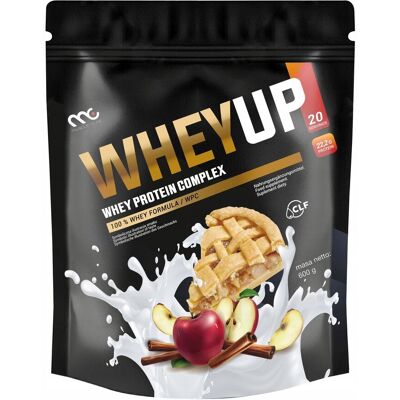 BIAŁKO ODŻYWKA BIAŁKOWA WHEYUP MUSCLE CLINIC 600g SMAK SZARLOTKA BIAŁKO ODŻYWKA BIAŁKOWA WHEYUP MUSCLE CLINIC 600g SMAK SZARLOTKA