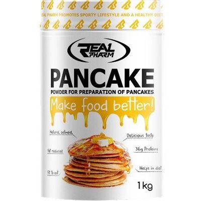 Białko Real Pharm Pancake Odżywka Białkowa - 1000G Natural Białko Real Pharm Pancake Odżywka Białkowa - 1000G Natural