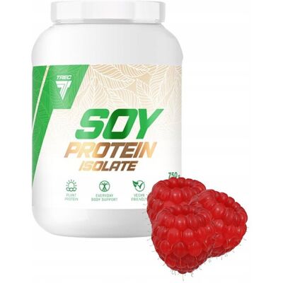 Trec Nutrition Białko Sojowe Trec Soy Protein Isolate 750G Izolat Białka Sojowego Malina Trec Nutrition Białko Sojowe Trec Soy Protein Isolate 750G Izolat Białka Sojowego Malina