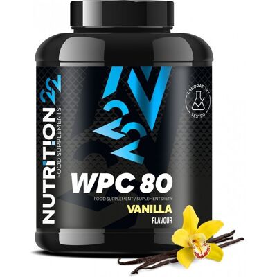 Inny producent Białko WPC 80 Nutrition22 2000g Wanilia Inny producent Białko WPC 80 Nutrition22 2000g Wanilia