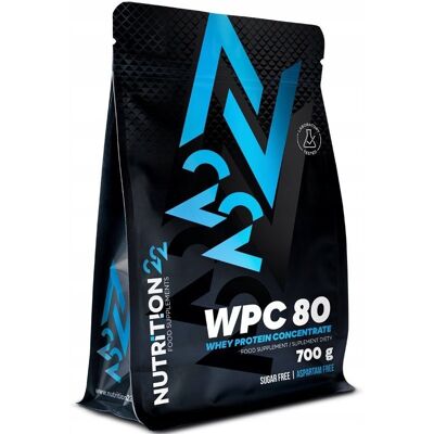 Inny producent Białko WPC 80 Nutrition22 700g Ciasteczko Inny producent Białko WPC 80 Nutrition22 700g Ciasteczko