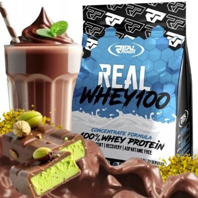 Inny producent BIAŁKO WPC odżywka białkowa Real Pharm Real Whey 100 2000g dubajska czeko Inny producent BIAŁKO WPC odżywka białkowa Real Pharm Real Whey 100 2000g dubajska czeko
