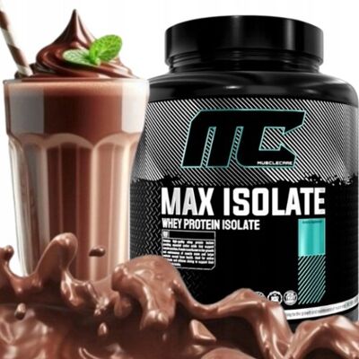 Inny producent BIAŁKO WPI IZOLAT odżywka białkowa Muscle Care Max Isolate 1800g CZEKOLADA Inny producent BIAŁKO WPI IZOLAT odżywka białkowa Muscle Care Max Isolate 1800g CZEKOLADA