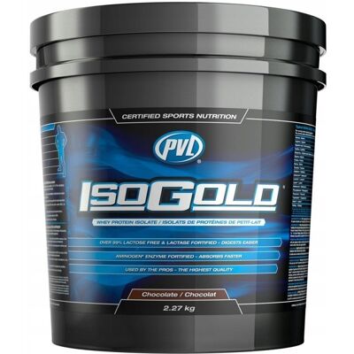 Inny producent BIAŁKO WPI izolat ODŻYWKA BIAŁKOWA PVL IsoGold 2270g Vanilla MilkShake Inny producent BIAŁKO WPI izolat ODŻYWKA BIAŁKOWA PVL IsoGold 2270g Vanilla MilkShake