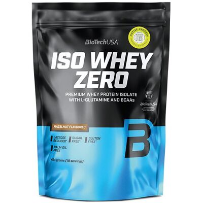 BioTechUSA Biotech Iso Whey Zero - 454 G Hazelnut BioTechUSA Biotech Iso Whey Zero - 454 G Hazelnut