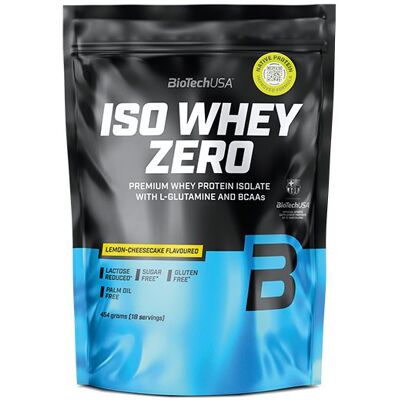 BioTechUSA Biotech Iso Whey Zero - 454 G Lemon Cheesecake BioTechUSA Biotech Iso Whey Zero - 454 G Lemon Cheesecake