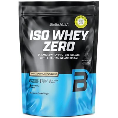 BioTechUSA Biotech Iso Whey Zero - 454 G White Chocolate BioTechUSA Biotech Iso Whey Zero - 454 G White Chocolate