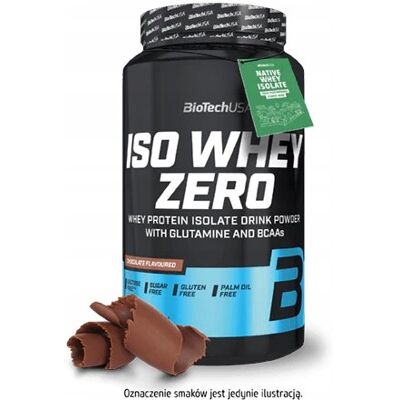 BioTechUSA Iso Whey Zero - Czekoladowy izolat białka serwatkowego BioTechUSA Iso Whey Zero - Czekoladowy izolat białka serwatkowego
