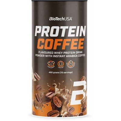 BioTech USA BioTech Protein Coffee 450 g Kawa Białko z Kofeiną WPC Energia Serwatka BioTech USA BioTech Protein Coffee 450 g Kawa Białko z Kofeiną WPC Energia Serwatka