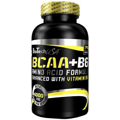 BioTech USA BioTech, Suplement diety, BCAA + B6, 340 tabletek BioTech USA BioTech, Suplement diety, BCAA + B6, 340 tabletek