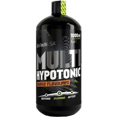 BioTech USA BioTech, Węglowodany i izotoniki, Multi Hypotonic Drink 1:65, 1000 ml, cytryna BioTech USA BioTech, Węglowodany i izotoniki, Multi Hypotonic Drink 1:65, 1000 ml, cytryna