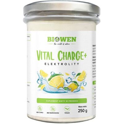 Hempking Vital Charge+ Elektrolyty w Proszku Cytrynowy - Elektrolyty w Proszku Hempking Vital Charge+ Elektrolyty w Proszku Cytrynowy - Elektrolyty w Proszku