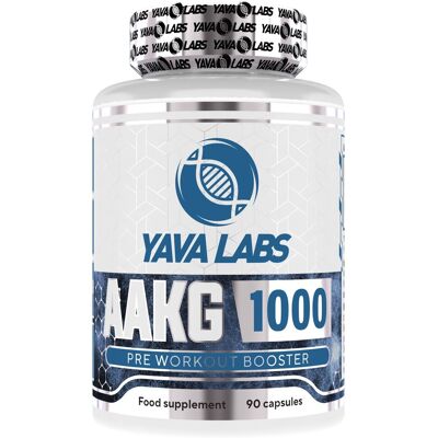 Inny producent Booster Odżywka Przedtreningówka Arginina AAKG 1000 Yava Labs - 90 kapsułek Inny producent Booster Odżywka Przedtreningówka Arginina AAKG 1000 Yava Labs - 90 kapsułek