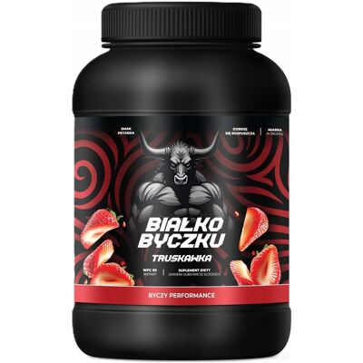 inna (Inny) Byczku Białko Byczku truskawka 1 kg inna (Inny) Byczku Białko Byczku truskawka 1 kg