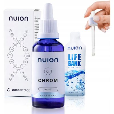 CHROM w płynie odchudzanie, kontrola wagi, prawidłowy metabolizm NUION CHROM w płynie odchudzanie, kontrola wagi, prawidłowy metabolizm NUION