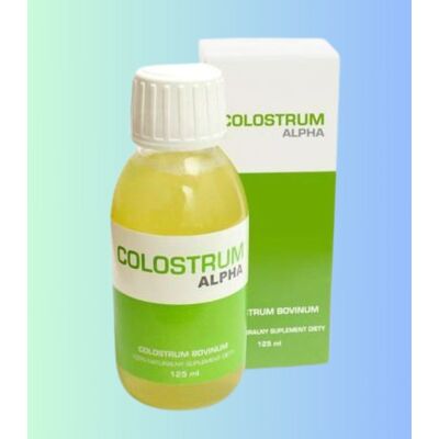 COLOSTRUM ALPHA w płynie 100% naturalny suplement diety, Genoscope, 125ml COLOSTRUM ALPHA w płynie 100% naturalny suplement diety, Genoscope, 125ml