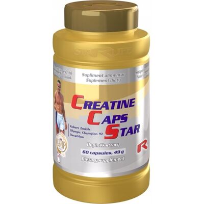 CREATINE CAPS STAR - Starlife - kreatyna - wzmacnia siłę i chroni mięśnie CREATINE CAPS STAR - Starlife - kreatyna - wzmacnia siłę i chroni mięśnie