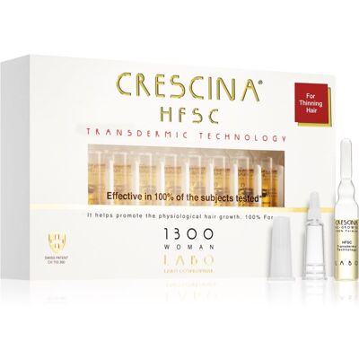 Crescina Transdermic 1300 Terapia wzrostu włosów dla kobiet Crescina Transdermic 1300 Terapia wzrostu włosów dla kobiet