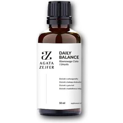 Daily Balance – suplement diety z adaptogenami (50 ml, 40 porcji) Daily Balance – suplement diety z adaptogenami (50 ml, 40 porcji)