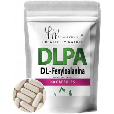 Dl-Fenyloalanina 500mg 60kaps Nastrój Motywacja Koncentracja Dopamina Dlpa Dl-Fenyloalanina 500mg 60kaps Nastrój Motywacja Koncentracja Dopamina Dlpa