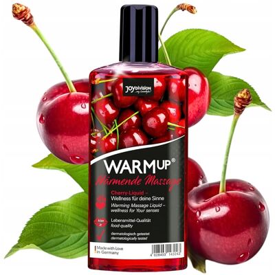 Dobry Vibe, Olejek Do Masażu, Wiśniowy, Jadalny, 150ml Dobry Vibe, Olejek Do Masażu, Wiśniowy, Jadalny, 150ml