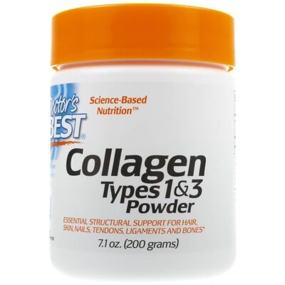 Doctor's Best Kolagen Typy 1 i 3 - Proszek z kolagenem do skóry, włosów, paznokci Doctor's Best Kolagen Typy 1 i 3 - Proszek z kolagenem do skóry, włosów, paznokci