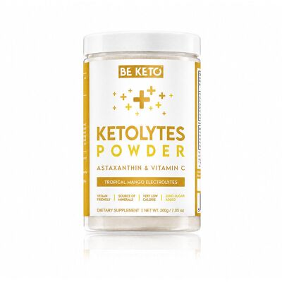 Elektrolity Ketolytes W Proszku Tropikalne Mango 200g Beketo Elektrolity Ketolytes W Proszku Tropikalne Mango 200g Beketo