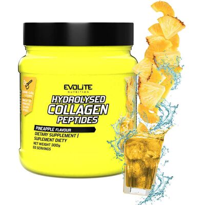 Evolite Hydrolizowane Peptydy Kolagenowe 300g Ananas Evolite Hydrolizowane Peptydy Kolagenowe 300g Ananas
