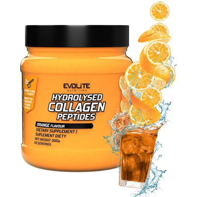 Evolite Hydrolizowane Peptydy Kolagenowe 300g Pomarańcz Evolite Hydrolizowane Peptydy Kolagenowe 300g Pomarańcz