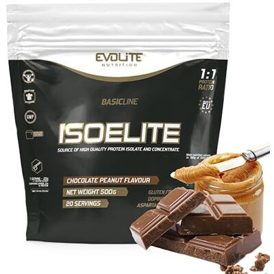 Evolite Isoelite 500g Chocolate Peanut Evolite Isoelite 500g Chocolate Peanut